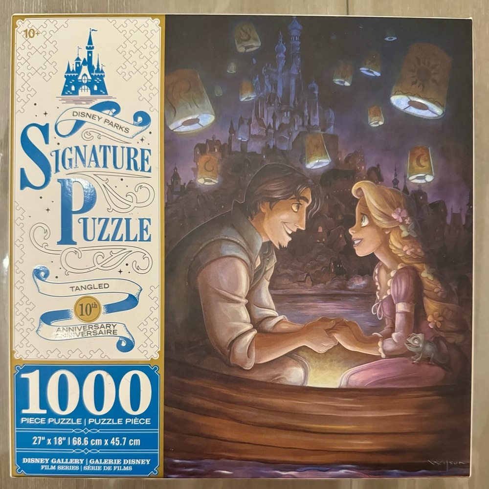 Disney Tangled Signature Puzzle